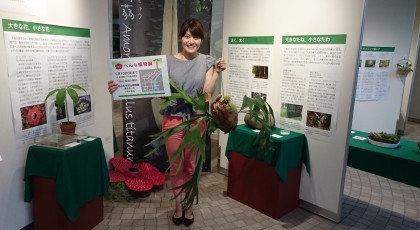 へんな植物展♪中継