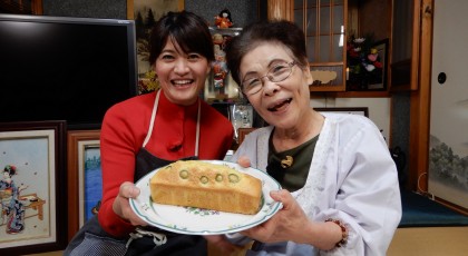 さちこおばあちゃんのオリーブのパウンドケーキ