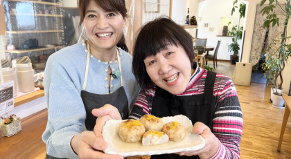 あすは・・・益江おばあちゃんの里芋まんじゅう