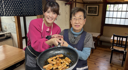 幸子おばあちゃんのしょうゆ糀の八幡巻き