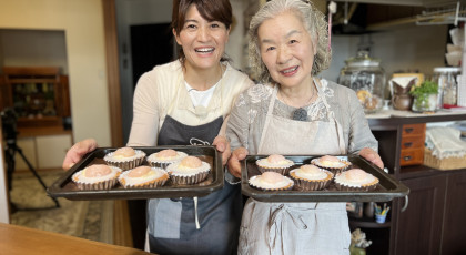明美おばあちゃんの目玉焼きケーキ