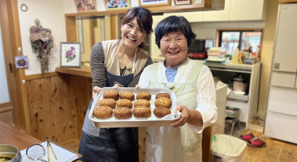 利江おばあちゃんの和風コロッケ