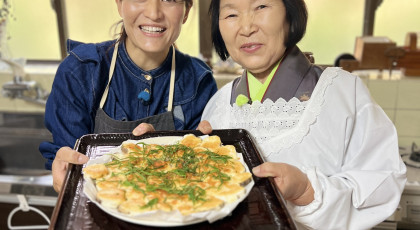 美津子おばあちゃんの自然薯のチーズ焼き