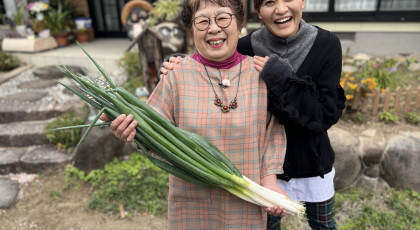 美代子おばあちゃんの白ネギのおやき