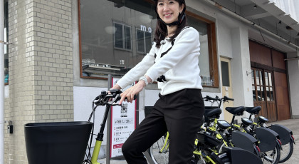 リンリン！未来へ躍動☆岡山市「新ももちゃり🚲」