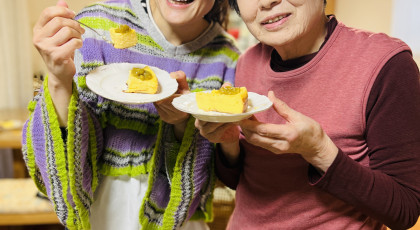 のぶこおばあちゃんのクリームチーズケーキ
