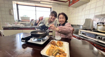 典子おばあちゃんの海鮮かき揚げ丼